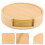 Cold Drinks Coaster Bambusmaserung 6 Für Hotels 7