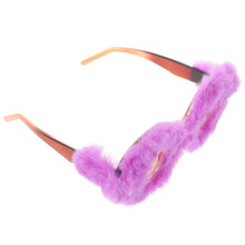 Furry Brille Plüsch Sonnenbrille Vielseitig Für Outdoor Aktivitäten