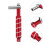 Drum Tuner Drum Key Tuner Drum Schlüssel Aluminium Rot 11
