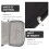 Mini Kabel Aufbewahrungstasche Polyester Schwarz 9