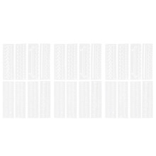 3 Sets Hohle Spitzenlineal Die Haustierstreifen Kind Scrapbooking Weiß