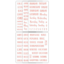 117 Cash Envelope Label Aufkleber Budgetplaner Sticker