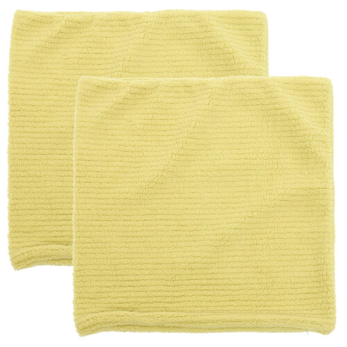 Sofa Kissenbezug Khaki Polyester 2er Set