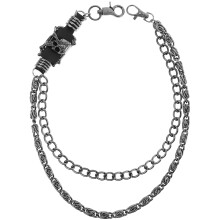 3 Teile Punk Skull Kette Für Jeans Gothic Hip Hop Accessoire