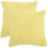 Sofa Kissenbezug Khaki Polyester 2er Set 4