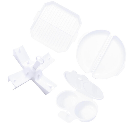 Bacon Rack Für Mikrowelle Weiß 1 Set