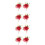 8 -Blumen Simulation Blumen Brautstrauß Anstecker 8