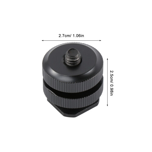 10 -Mount Hot-Shoe-Adapter Stativ-Schraube Blitzeinschub 1