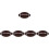 5Pcs Assorted Inflatable Rugby Toys PVC Material Durable 7
