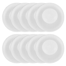 12 Stuks Remschakelaar Stopper Pedaal Pads Charcuterie Wit