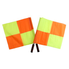 Commanding Schiedsrichter-Fahne Startsignal 2 Stk 18x16x0,6 Zoll