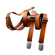 Suspender Universal Fully Pu Gürtel Kleidungszubehör Jeans Hose