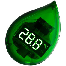 Digitaler Aquarium Thermograph Aquarium Thermometer ABS 1