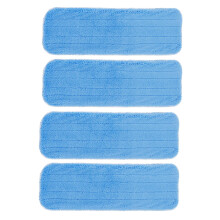 Mop Köpfe Ersatz Pads Blau 4 Stück
