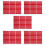 5 Sets Tape Doppelseitig Für Display Doppelseitige Tabs 8