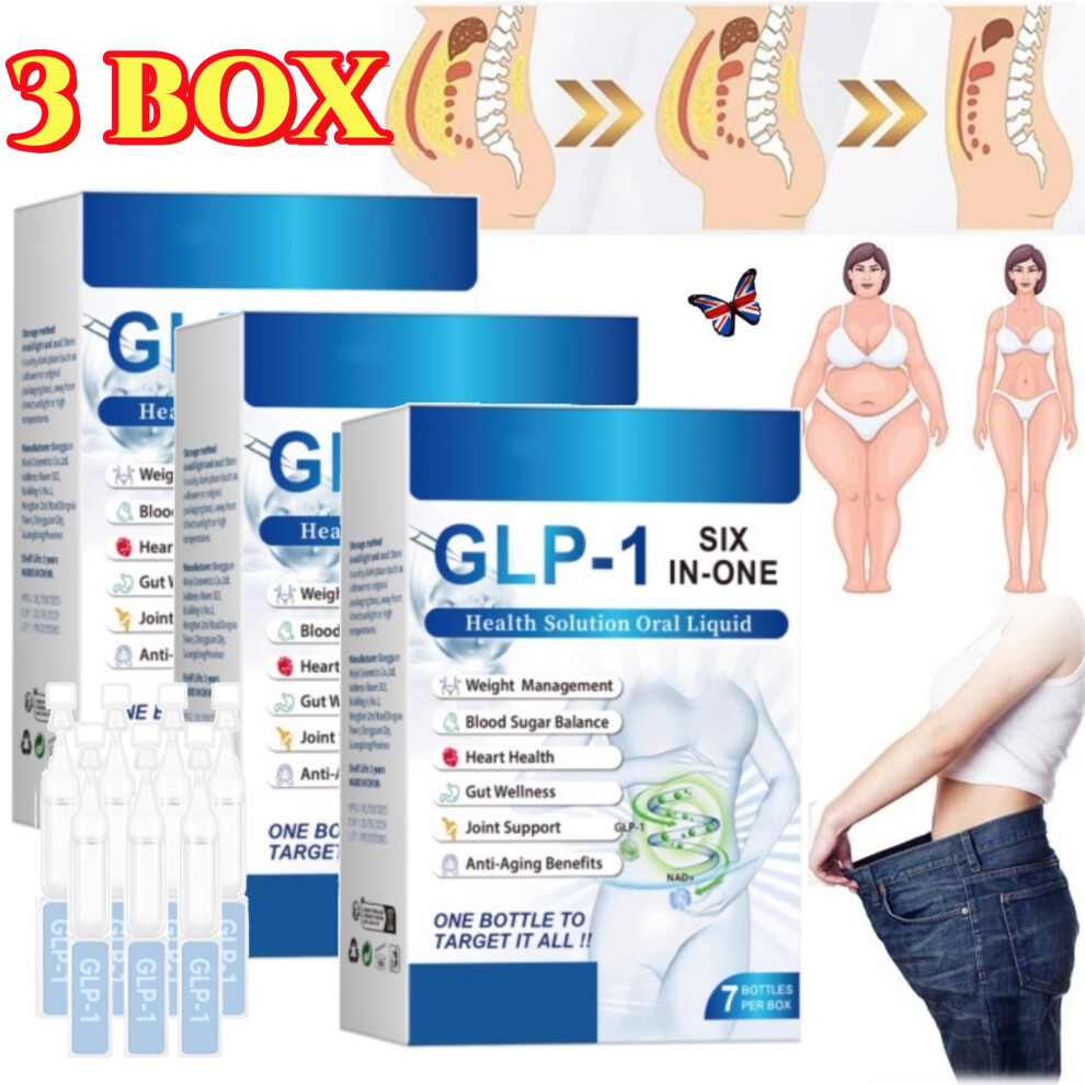 3Box Six-in-One Health Solution Oral Liquld NEW!