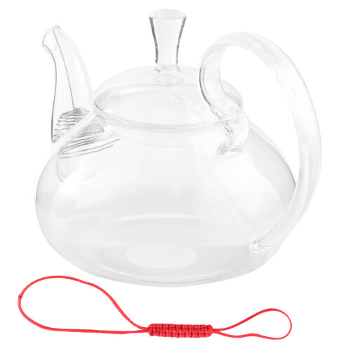 Transparenter 600 Ml Mit Erhöhtem Griff Für Kräutertee