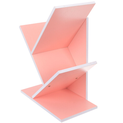 Bücherregal Buchstütze Bücherbrett Baumform Holz Baumständer