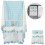 Washer Dust Cover Multi Polyester 1 Satz 5