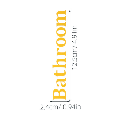 Badezimmer Schilder 1 Satz Deko 1
