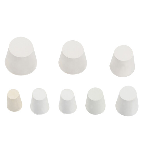 16 Konische Gummipfropfen Aus