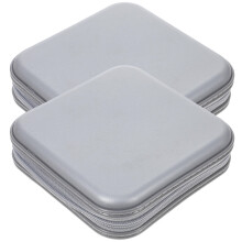 2 Stk. Halter Aufbewahrungsetui Dvd Organizer Steckplätze