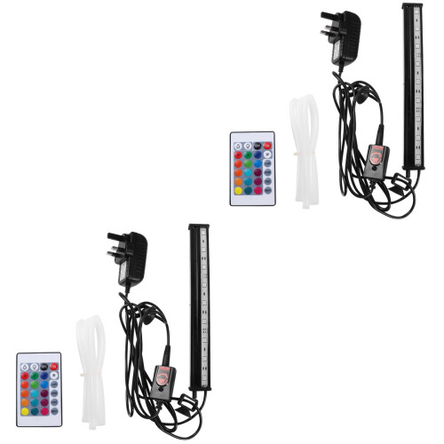 2St Aquarium LED Blaselampe Mit 23 Cm 2