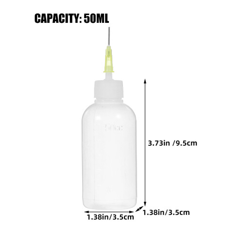 12 Squeeze Flessen Applicator Plastic Dispenser Voor Lijm 1