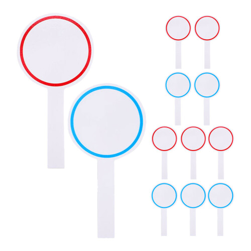 12 . Whiteboard Radierbare Antworttafeln Werbeschilder