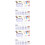 3 Sets Dye-Sublimation Legierung Handy Sim Karte 8