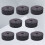8Stk Filzscheiben Cymbal Stand Waschscheiben Grau Strap Button Schutz 10