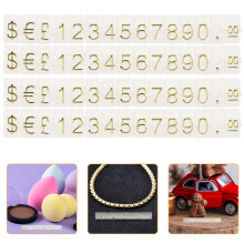5 Sets Schmuck Display Preisschild 100 Für Einzelhandel