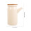 Küchen Gewürzglas Ölspender Keramik Beige 7