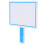 Wiederverwendbares Whiteboard, Handheld, Multi PVC, 1 6