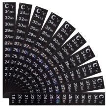 10 . Temperatur Thermometer Streifen Zum Aufkleben