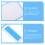 Wiederverwendbares Whiteboard, Handheld, Multi PVC, 1 11