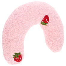 Beruhigendes U‐Förmiges Katzenhalskissen Aus In Rosa