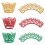 36Stück Cake Wrappers Hohles -Papier Backform-Einleger 3
