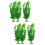 6Pcs Green Artificial Fish Tank Plants Decorative Plastic Aquarium 7