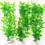 6Pcs Green Artificial Fish Tank Plants Decorative Plastic Aquarium 10
