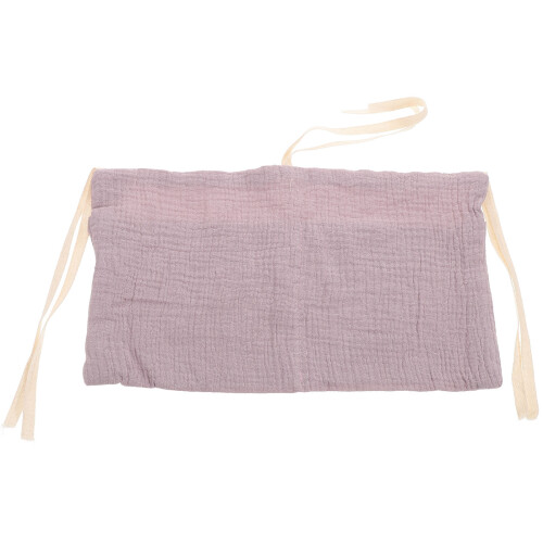 Baumwoll Baby Betthängesack Mit 2 Taschen Lila