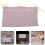 Baumwoll Baby Betthängesack Mit 2 Taschen Lila 10
