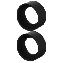 2 Beschermhoesjes Oogstukken Rubberen Oogpads