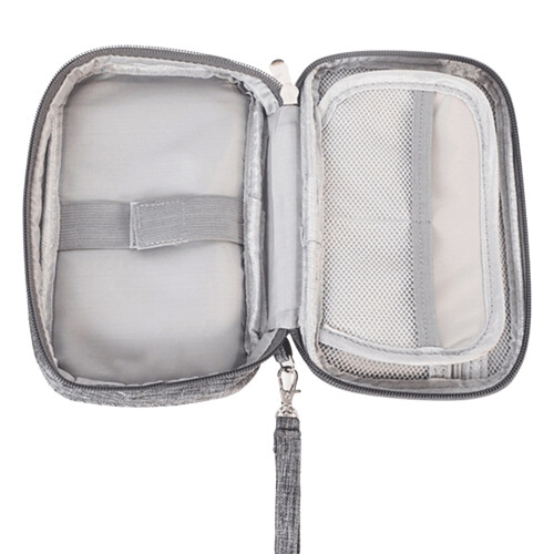 Worgeous Polyester Wasserdicht Reise Kabel Organizer Grau 1 Set