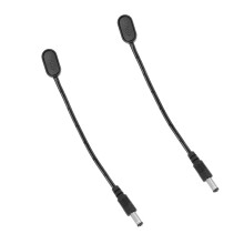 Anti Gitarren Effektpedal Kabel Schwarz 2 Stk