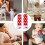 Paar Babysocken Lange Kniestrümpfe 3