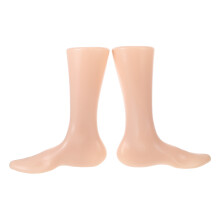 2Stk. Kunststoff Sockenfuß Display Mannequin Für Schuhe Einzelhandel