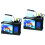 2Stück USB LCD Aquarium LED Leuchte Mit Uhr/Stifthalter 4