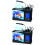 2Stück USB LCD Aquarium LED Leuchte Mit Uhr/Stifthalter 5