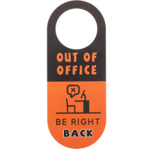 Door Hanger Sign Multi 1Set 8X3,1X0,04 Zoll